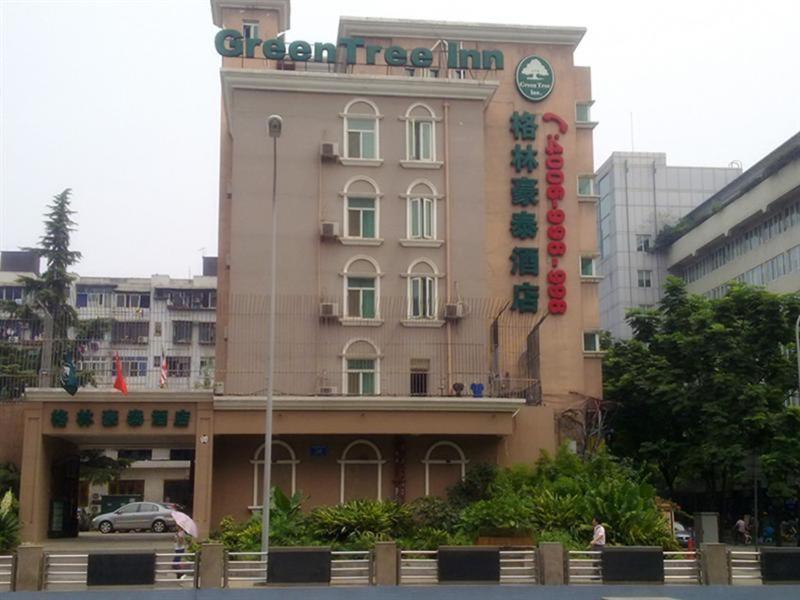 Greentree Inn Sichuan Chendu Kuan Alley And Zhai Alley Renmin Park Business Hotel Chengdu Exterior foto